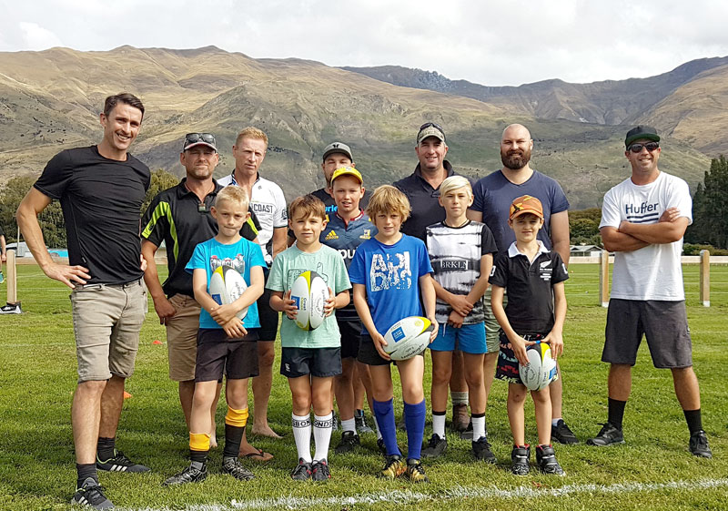 Coaching sessions in Queenstown and Arrowtown took place against a scenic mountain backdrop.