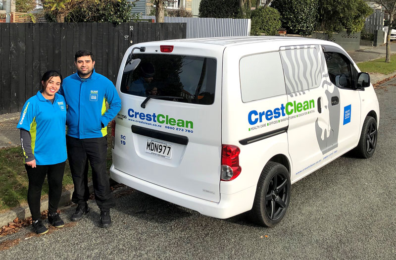 Tej and Samreen Dhillon customised the wheels on their Nissan NV200.